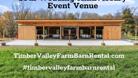 25th Wedding Anniversary Event Venue Clear Spring MD