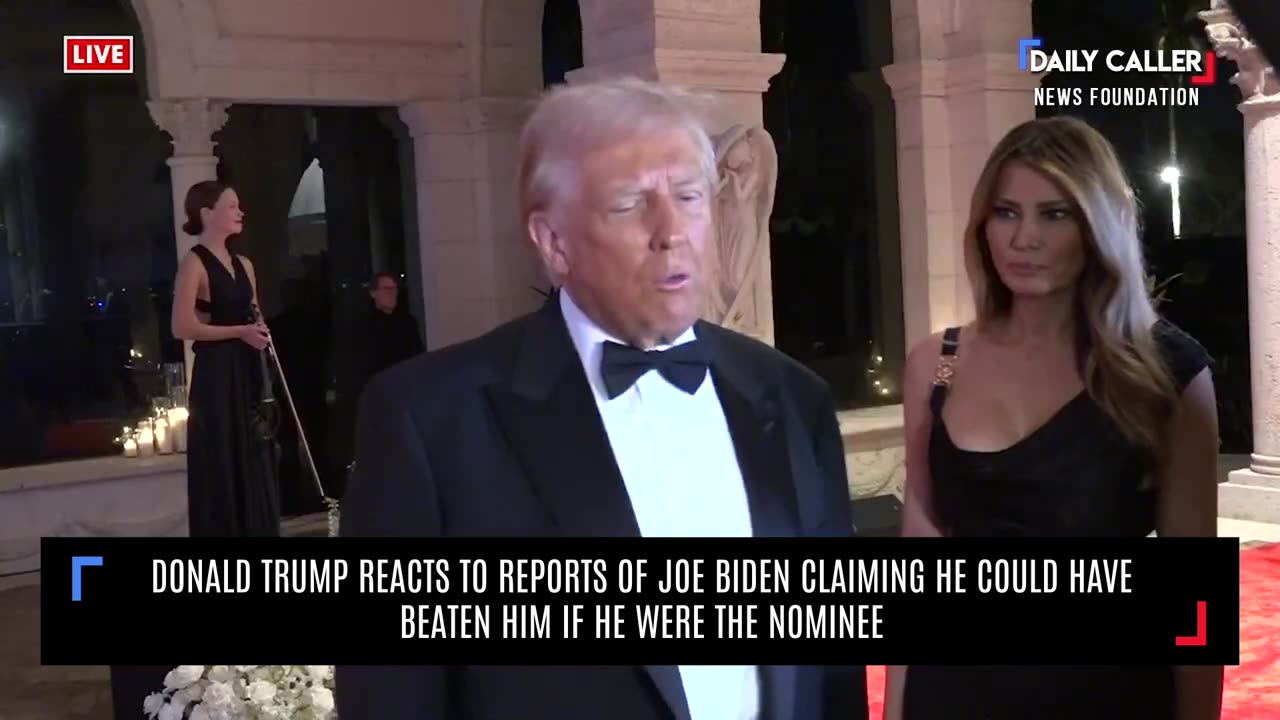 Trump Reacts to Reports of Biden Claiming He Could Have Beaten Him if He Were the Nominee