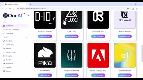 OneAi 2 0 Demo: Unlock Premium AI Tools and Launch Your Own AI Subscription Platform