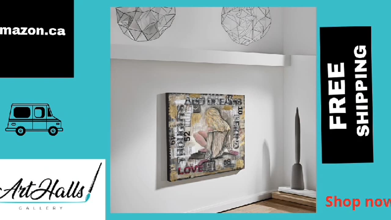 💖 Create a Cozy & Inspiring Atmosphere – Brand New “Thoughts and Dreams” Canvas Wall Art!