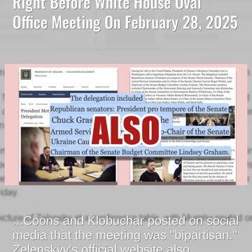 Fact Check: Zelenskyy Met With Democrats And Several Republicans Right Before Oval Office Meeting