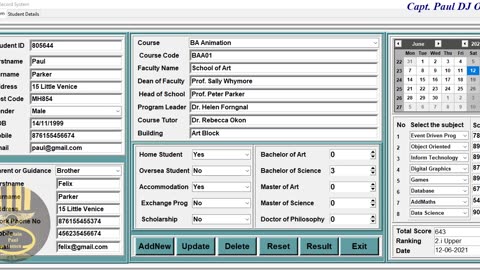 How to Create Student Database Management System in Python