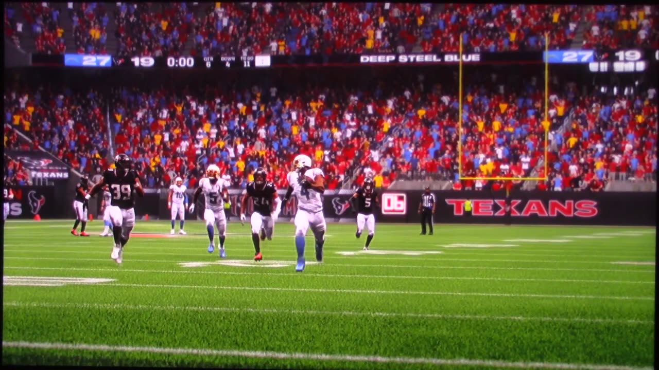 Madden: Houston Texans vs Los Angeles Chargers