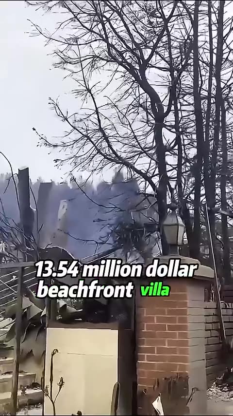 5 Celebrities mansions destroyed by California Wildfires and their incredible Value 🥲🥲🥲
