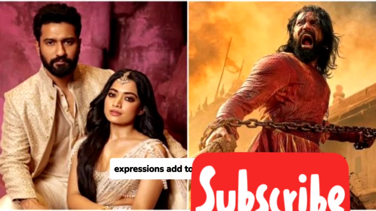Chhaava Bollywood Movie Review / Official Trailer | Vicky K | Rashmika M