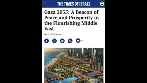 WARNING! Trump Confirms That the New Gaza Strip Will Be the First FREEDOM CITY Prototype PRISON!