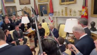 Trump berates Zelensky in the Oval Office: "If you didn't have our military equipment"