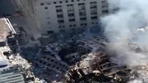 911 WTC 7 Demolition - Footprint And Debris Field
