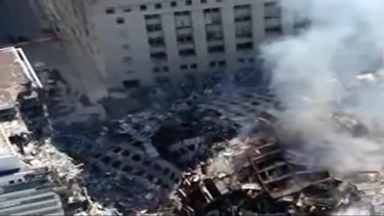 911 WTC 7 Demolition - Footprint And Debris Field