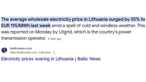 Baltic energy inflation