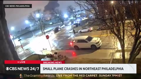 On the ground in Philadelphia after plane crash