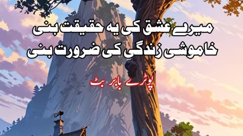 Mere ishq ki ye haqaqt bani ... Urdu sad poetry shayari status