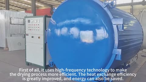 high-frequency vacuum dryer