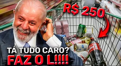 TÁ TUDO CARO NO BOSTIL DE LULA!
