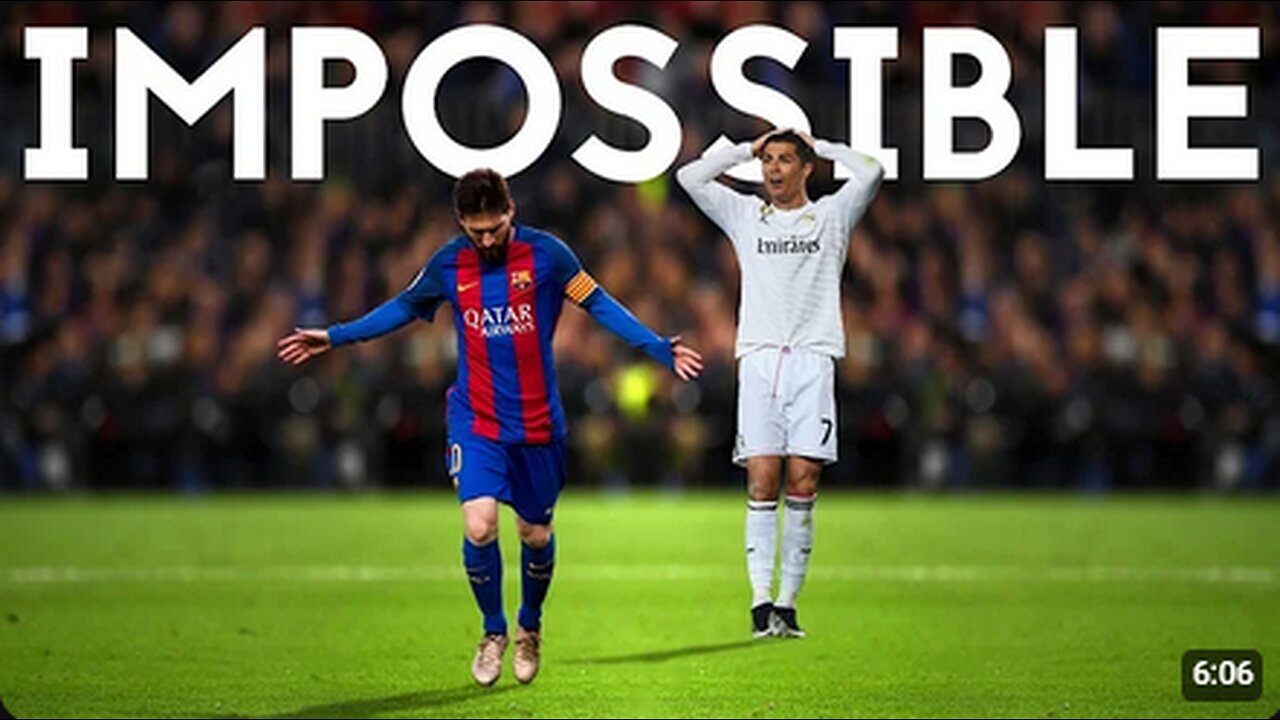 10 Impossible Goals Scored By Lionel Messi That Cristiano Ronaldo Will Never Eve