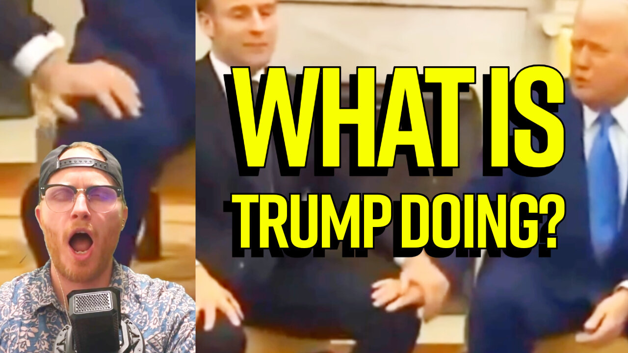 is TRUMP cheating on MELANIA with MACRON?