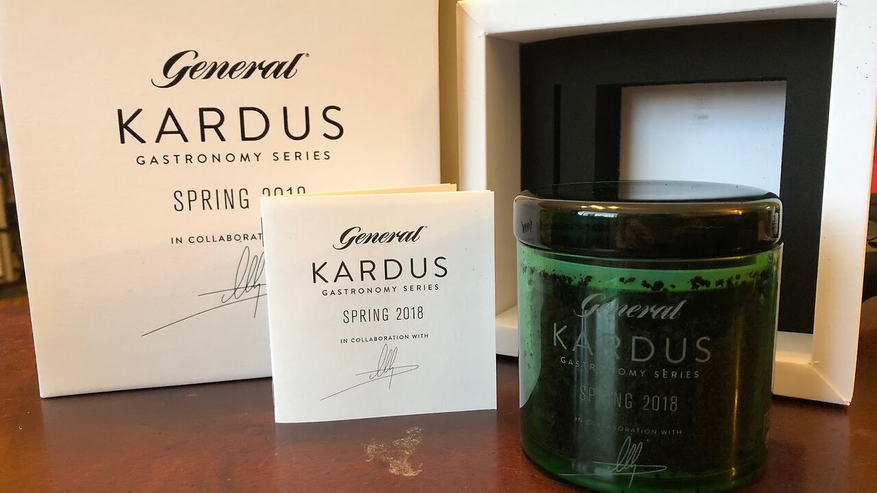 General Kardus (Spring 2018) Limited Edition Snus Review