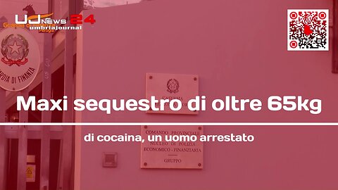 Maxi sequestro di oltre 65kg di cocaina, un uomo arrestato