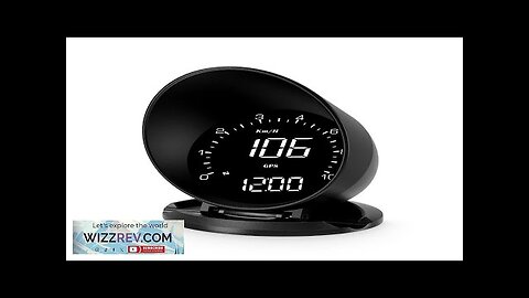 G6 Multi-function HUD Car GPS Head-up Display Car Universal Car HD Head-up Review