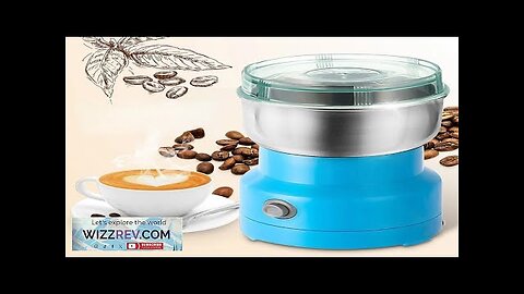 Stainless Steel Electric Chinese Herb Grinder Portable Cereal Nuts Beans Spices Grain Review