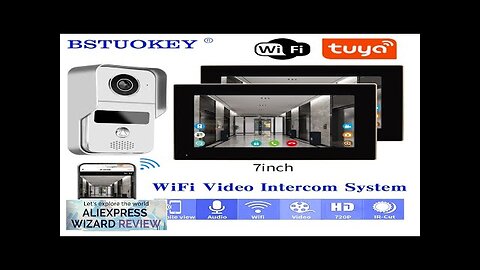 Tuya Smart Wifi Video Doorbell Home Intercom Phone 1080P RFID Wireless Door Review