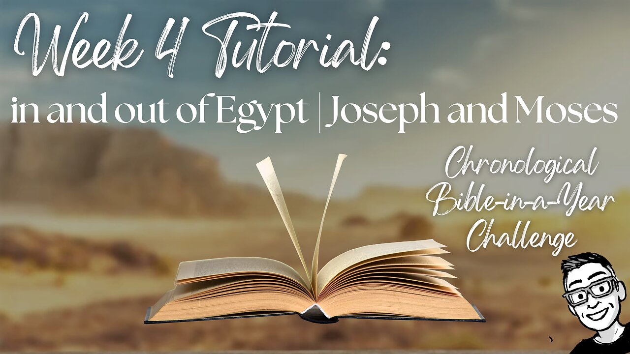 Week 4 Tutorial: In and Out of Egypt | Joseph and Moses (Genesis 42–50; Exodus 1-14)