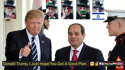 Donald Trump To Rebuild Gaza. 🤔🤞🇮🇱🇵🇸🇯🇴🇪🇬🇺🇸