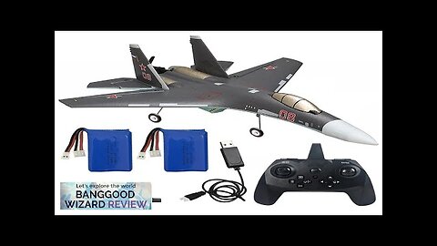 Upgraded QF009 SU-35 Fighter Brushless Version 375mm Wingspan 2.4GHz 4CH 3D/6D Switchable Review