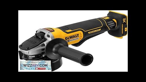 DEWALT 20V MAX* Angle Grinder Tool Tool Only (DCG413B) Review