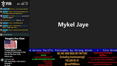 2025-01-08 07:00 EST - Patriots Soapbox AM: with MykelJaye