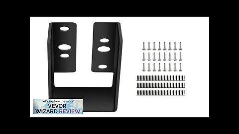 VEVOR Concealed Joist Hanger 2"x4" Outdoor Accent Concealed-Flange Pack of 12 Concealed Review