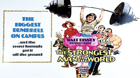 THE STRONGEST MAN IN THE WORLD 1975 Classic Science-Fiction Fantasy Comedy FULL MOVIE HD & W/S