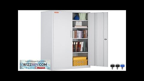 VEVOR Metal Storage Cabinet Steel Locking Storage Cabinet with 2 Magnetic Doors Review