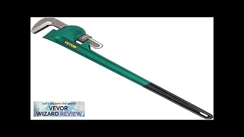 VEVOR 36-Inch Cast Steel Straight Pipe Wrench Ideal for 2” to 3-1/2” Review