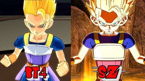 Cabba - Dragon Ball Sparking Zero VS Budokai Tenkaichi 4