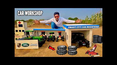 I Build RC Super Car & Tractor Workshop Garage - Chatpat toy TV