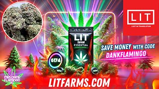 Relaxing with Zereal Essential from Lit Farms! Mrs Dank Flamingo Review!!