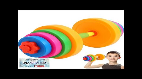 Plastic Detachable Dumbbells For Kids Gymnastics Dance Kindergarten Children Dumbbell Review