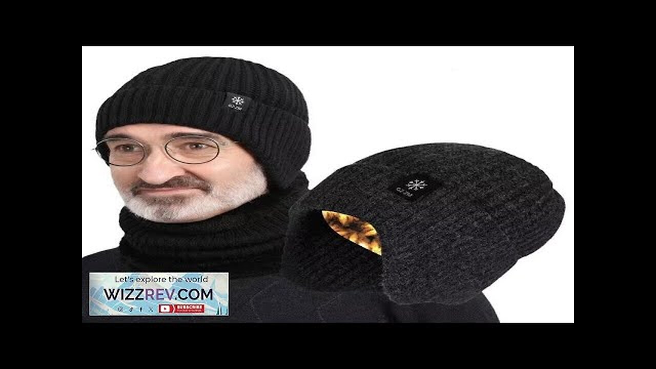 XANES Winter Bike Knitted Hat Outdoor Plush Warmth Cap Peaked Earmuff Fashion Review