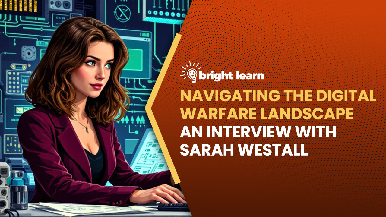 BrightLearn - Navigating the Digital Warfare Landscape, an interview with Sarah Westall