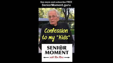 Confession to my Kids