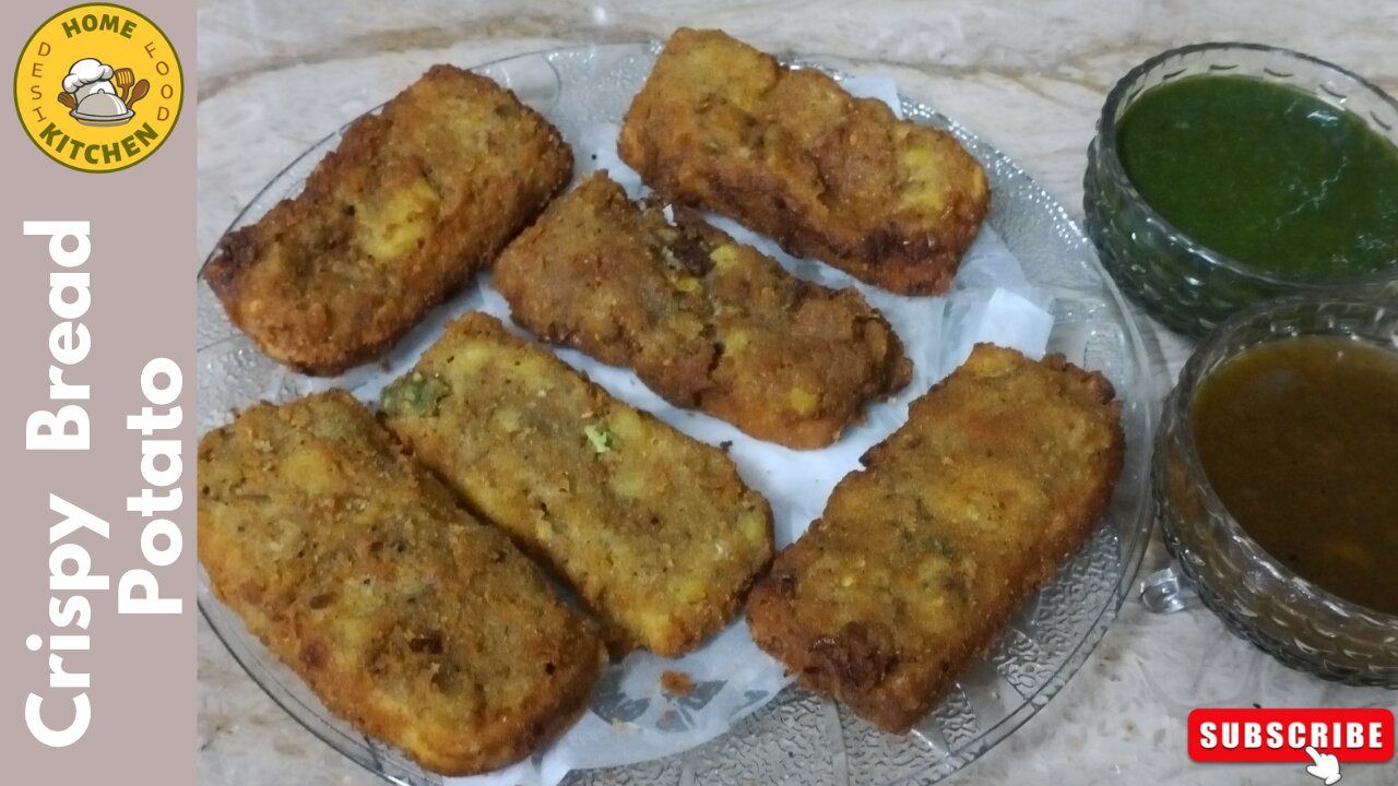 Trending Recipe of Potato Bread Roll for Ramzan By Home Kitchen #crispy #recipe #bread #samosa