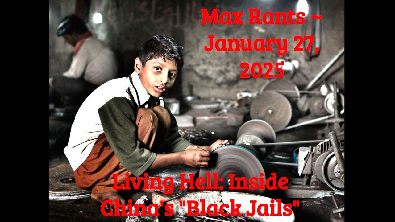 CHINA'S "BLACK JAILS" CONTINUE TO OPERATE. WE CONTINUE TO BUY!