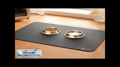 Cat Dog Food Mat Rapid Water Absorption Dog Mat for Food Review