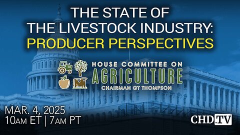 The State of the Livestock Industry: Producer Perspectives