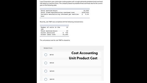 Lupo Corporation uses a job-order costing Lupo Corporation uses a job-order costing system