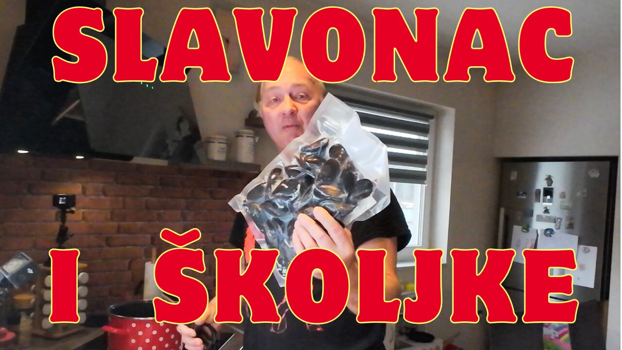 Slavonac sprema Školjke ( Dagnje )