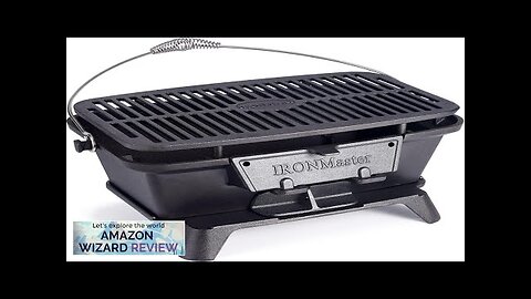 IronMaster Hibachi Grill Outdoor Small Portable Charcoal Grill 100% Cast Iron Review