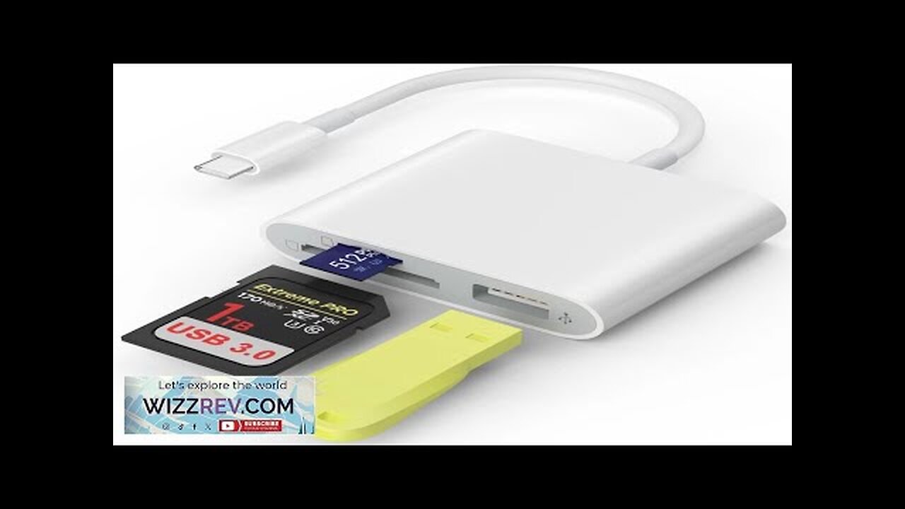 USB C SD Card Reader USB 3.0 High Speed to SD/TF Card Review