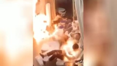 Nail Salon Turns Into An Immolation Party After A Worker Pours Acetone On A Flame